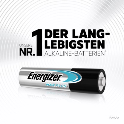 Energizer® Max Plus Alkalna AAA baterija Micro 4 kosi