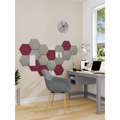 Stenska blazina Pravokotnik 60 cm x 30 cm Svetlo siva Struktura