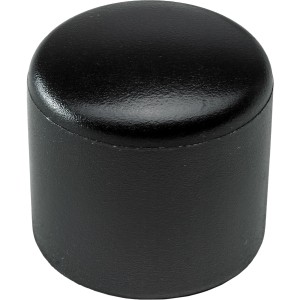 Hettich Čep za okrogle cevi Ø 20 mm iz umetne mase črn 4 kos