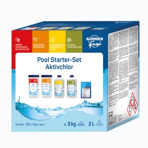 Summer Fun Komplet osnovne opreme za nego vode Klor Veliko pakiranje 5,4 kg
