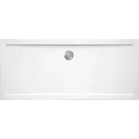 Sanotechnik Pravokotna tuš kad 160 cm x 90 cm bela