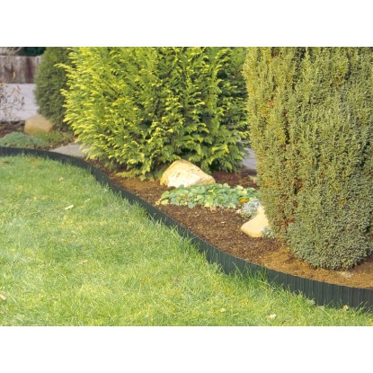 Obroba za trato 9 m x 10 cm zelene barve
