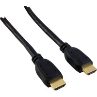 Priključni HDMI-kabel 5 m pozlačen črne barve HDMI0500 043