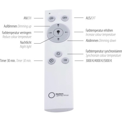 Just Light LED-panel Flat bel 100 x 25 cm