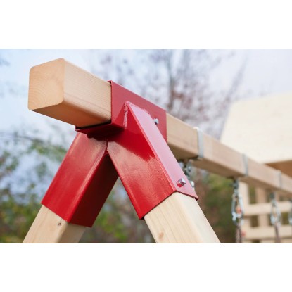 Weka Igralna hiška Zmajev stolp Tabaluga z dodatkom gugalnice Zelena