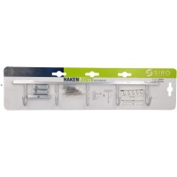 Siro Letvica s kljukicami 2323 Barva niklja Mat 360 mm