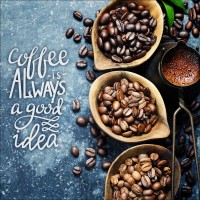 Pro-Art Slika na steklu Life & Coffee II 20 cm x 20 cm x 1,3 cm