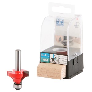 LUX-TOOLS Rezkar za zaobljene robove iz karbidne trdine 31,8 mm