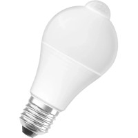 Osram LED-svetilka Classic A oblika žarnice mat E27, 9 W 806 lm topla bela