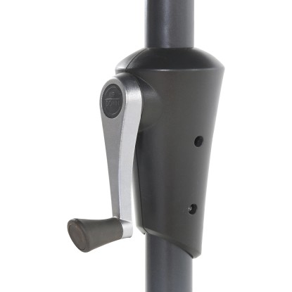 Vrtni senčnik Honolulu Ø 300 cm Antracit z vrtljivo ročico