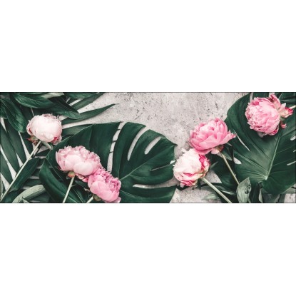 Slika na platnu Anonymus Vintage Flowers II 77 cm x 27 cm
