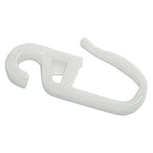 Gardinia kavlji za oblikovanje gub Kakovost POM 16 mm Surovo bel 10 kosov