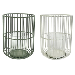 Boltze Svečnik Cindy velik 20 cm x 15 cm x 15 cm več barv