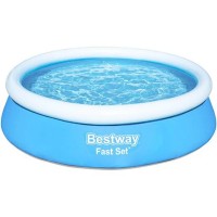 Bestway Bazen Fast Set brez črpalke moder Ø 183 cm x 51 cm