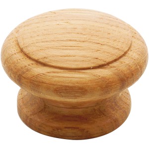 Siro Gumb za pohištvo les naravni hrast lakiran Ø 44 mm