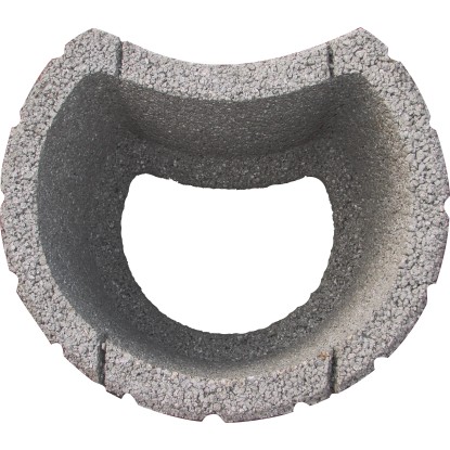 Hangflor Cvetlični kamen 20 cm x 35 cm x 28 cm siva