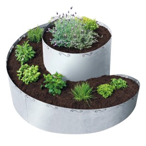 Bellissa Zeliščna spirala pocinkana 80 cm × 140 cm × 130 cm