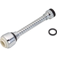 Varčevalec vode s cevjo M22 x M24 x 150 mm Kromiran