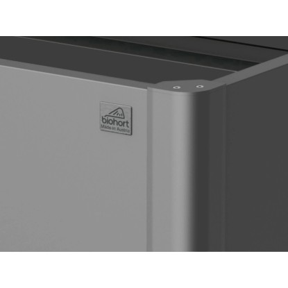 Biohort Visoka greda 77 cm x 201 cm x 102 cm kovina temno siva-kovinska