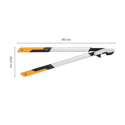 Fiskars PowerGearX Obvodne škarje za veje LX98-L 50 mm premera rezanja