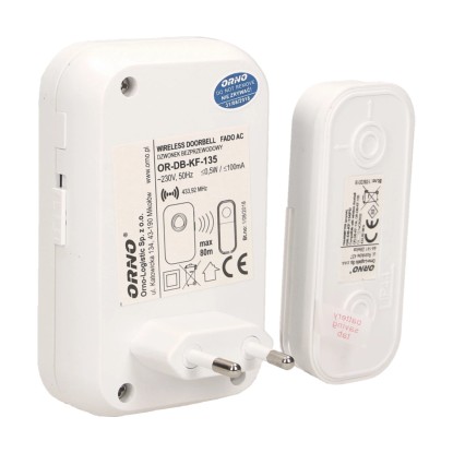 Orno Brezžični zvonec Fado AC 230 V bel