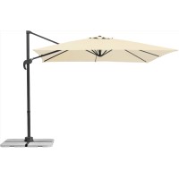 Schneider Senčnik Rhodos Junior 270 cm x 270 cm naravna z ročičnim mehanizmom