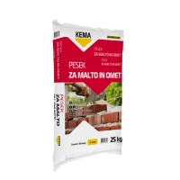 Murexin Pesek za malto in omet 0 - 4 mm 25 kg