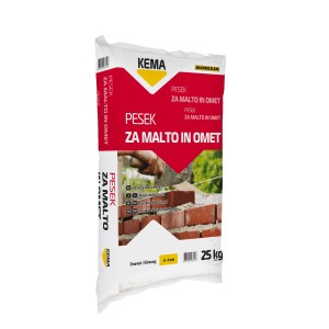 Murexin Pesek za malto in omet 0 - 4 mm 25 kg