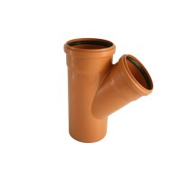 Marley Preprost odcep kanalizacijske cevi 45 stopinj DN 160/125