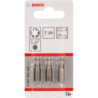Bosch Nastavek TX Pro T30 ekstra trd 3 kosi