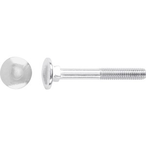 LUX Sponski vijak M8 x 40 mm pocinkani delni navoj 50 kosov