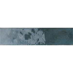 Stenska zaslonka Square, modra mat, 6 cm x 25 cm