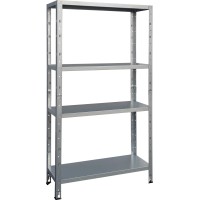 OBI Lahek kovinski regal na vtični sistem S pocinkan 150 cm x 80 cm x 30 cm