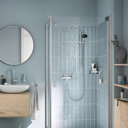Grohe QuickFix Enoročna armatura za prho Start Alira krom za stensko montažo