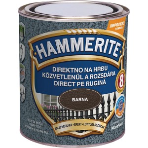 Hammerite Efekt lak za kovino Hammered rjava 750 ml