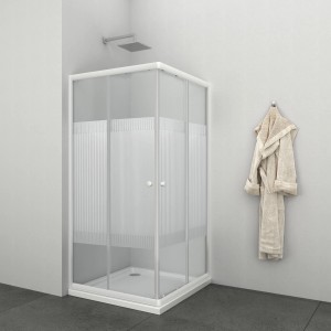 Sanotechnik Kotna kabina za prho 90 cm x 90 cm x 180 cm
