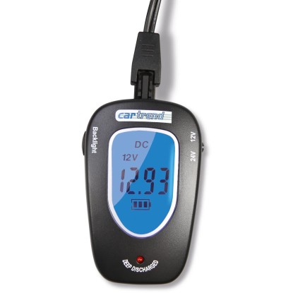 Cartrend Tester za baterije z LCD zaslonom 12/24 V