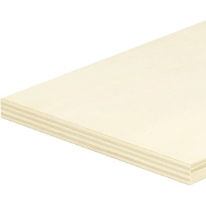 Dyas Vezana plošča AB/BB 3-slojna topol 2.520 mm x 1.870 mm x 4 mm