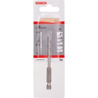 Bosch Spiralni sveder za les 1/4 palca šesterokotno steblo Ø 4 mm x 88 mm