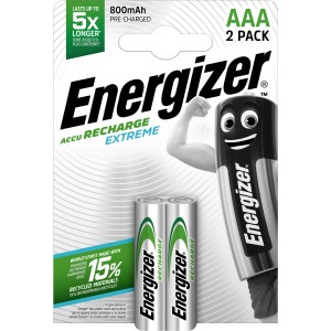 Energizer NiMH Baterija Etreme Micro (AAA) 800 mAh 2 kosa