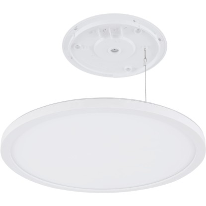 Globo LED-stropna svetilka Sapana Ø 29,4 cm Bela