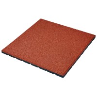 MAX3 Gumijasta ploščica 500 mm x 500 mm x 25 mm rdeča