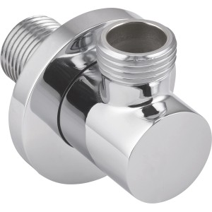 baliv Stenski priključek prhe z rozeto G 1/2 Kromiran