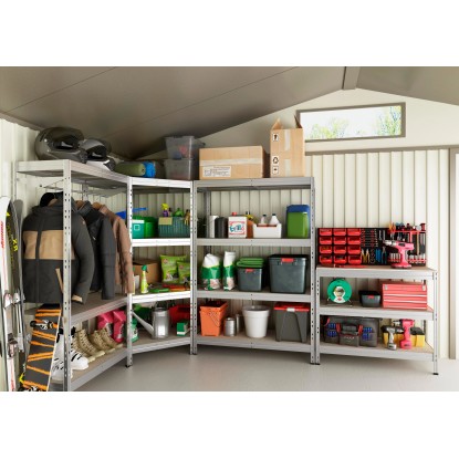 Ar Shelving Vtični regal za težka bremena Rivet 180 x 90 x 45 cm