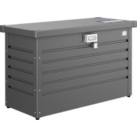 Biohort Paketna skrinja 100 Temno siva-kovinska 101 cm x 46 cm x 61 cm
