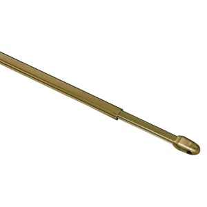 Vitražna palica Ø 11 mm medeninasta 60 cm - 90 cm