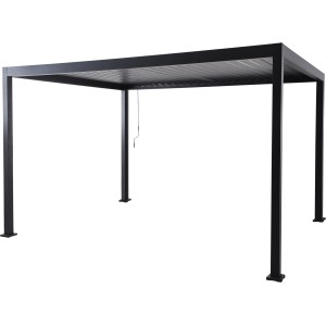 Pergola Carinda aluminij antracit 239 cm x 389 cm x 296 cm