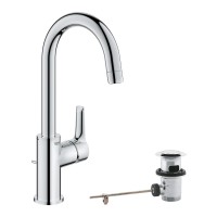 Grohe QuickFix Armatura za umivalnik enoročna mešalna Start Alira krom L