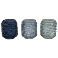 Boltze Svečnik za čajne svečke Welly 3 vrste sortirano Ø 9 cm x 10 cm