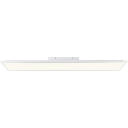 Brilliant Stropna LED-svetilka Briston 100 cm x 25 cm bela